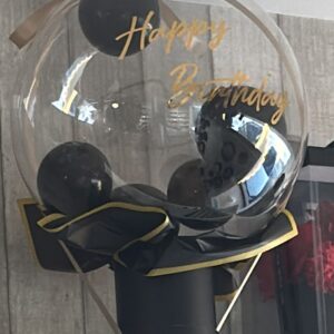 Boboballon geschenk leer