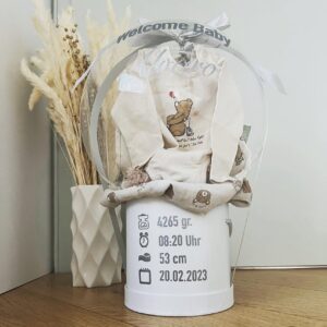 Boboballon geschenk inkl. Kleider