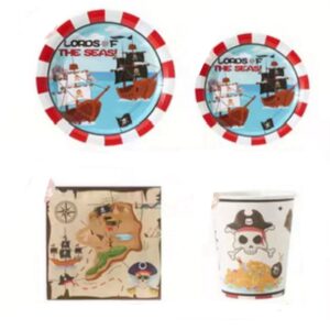 Teller, Becher, Servietten - Lords The Seas