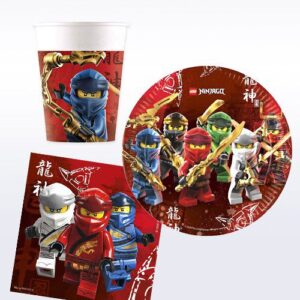 Teller, Becher, Servietten - Lego Ninjago